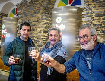 Trebiñu, Kuartango eta Iturrietako arduradunak, iazko irekiera ekitaldian.