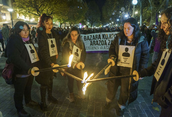 Movilización contra la violencia machista el pasado 25 de noviembre.