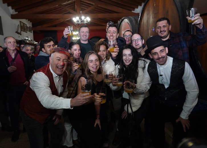 Gure Zirkuko kideak, 2025eko txotx denboraldia irekitzen.