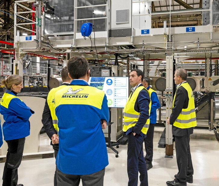 Gasteizko Michelin da EAEko lantegi handienetakoa.