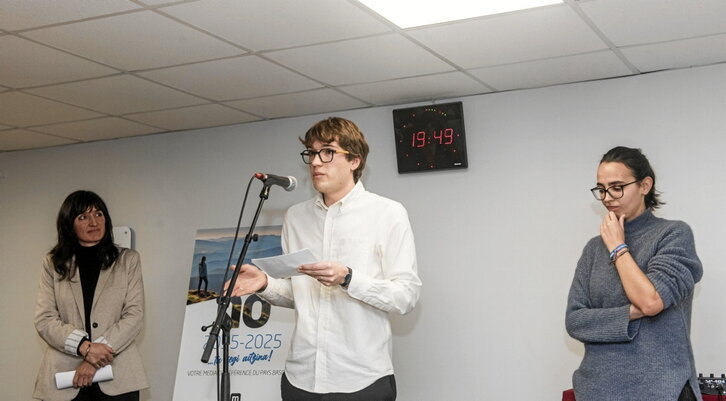 Goizeder Taberna, Tidjan Peron eta Ane Urkiri.