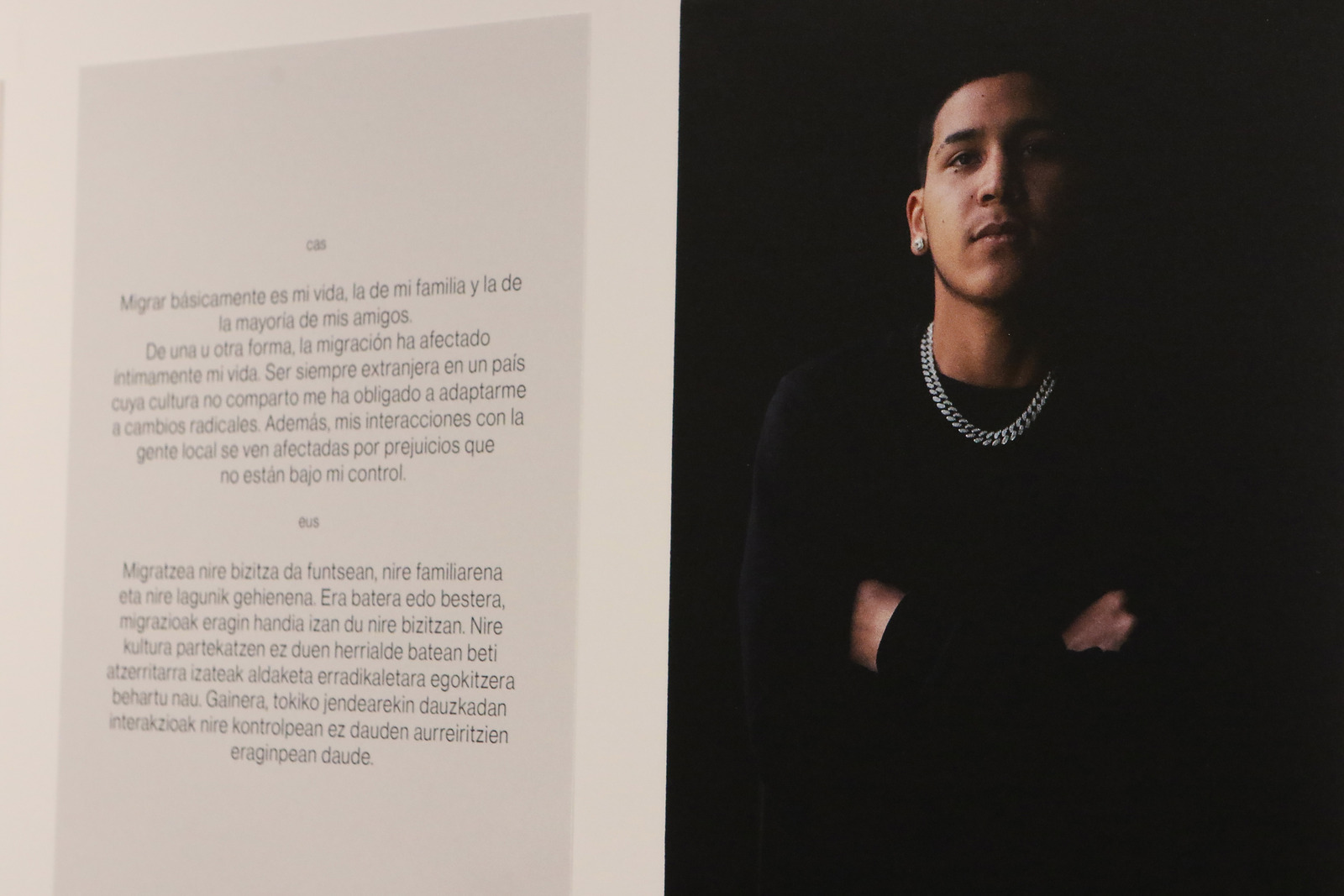 Ser siempre extranjero, hasta en tu propio país. (Oskar MATXIN / FOKU)