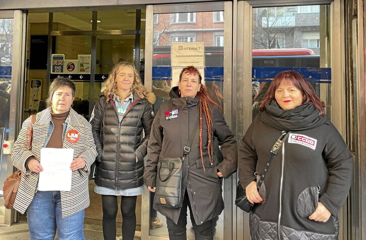 Greba dinamika erregistratu zuten, atzo, sindikatuetako ordezkariek.