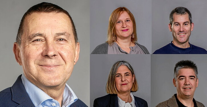 Arnaldo Otegi, Sonia Jacinto, Arkaitz Rodríguez, Nerea Kortajarena y Gorka Elejabarrieta son algunas de las personas propuestas para integrar la Mesa Política de EH Bildu.