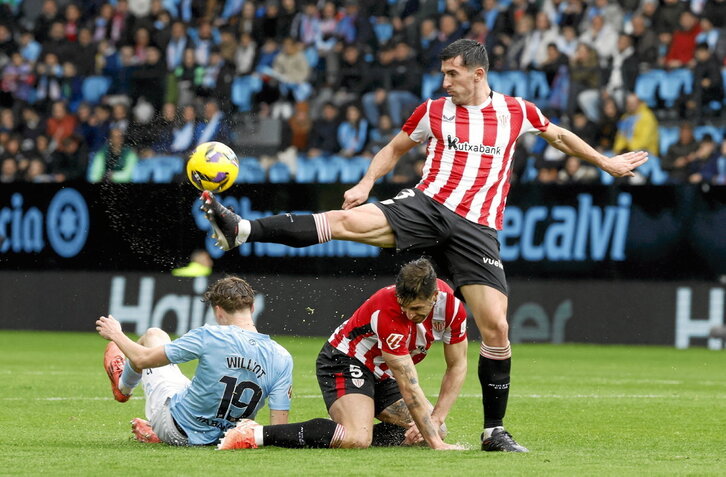 Dani Vivian eta Yeray Alvarez oso seguru aritu ziren defentsan, eta Vivianek, gainera, gol bat ere sartu zuen.