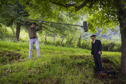 Zizurkil egin zen errodajearen irudi bat.