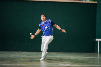 Xabier Tolosa Aspeko pilotaria.