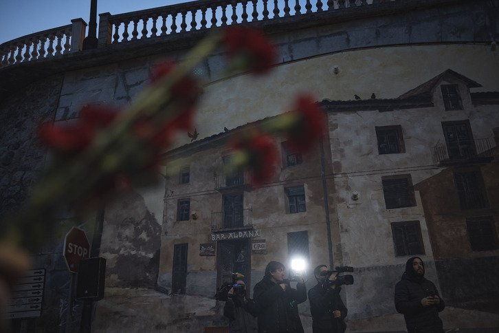 En el homenaje se volvió a reclamar la eliminación de la Ley de Secretos franquista de 1968.