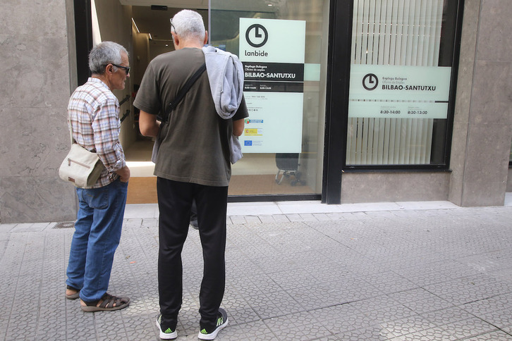 Lanbideren Santutxuko bulegoa, Bilbon.
