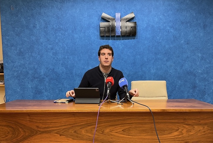 El presidente de la FNMC, Xabier Alcuaz, ha dado a conocer el procreso participativo para abordar el reto de la despoblación.