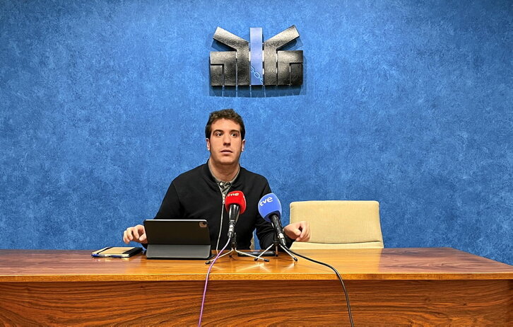 El presidente de la FNMC, Xabier Alcuaz, dio a conocer el proceso participativo para abordar el reto de la despoblación.