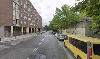 Confluencia de la avenida Askatasuna con la calle Claudio Gallastegi, donde se produjo el atropello.