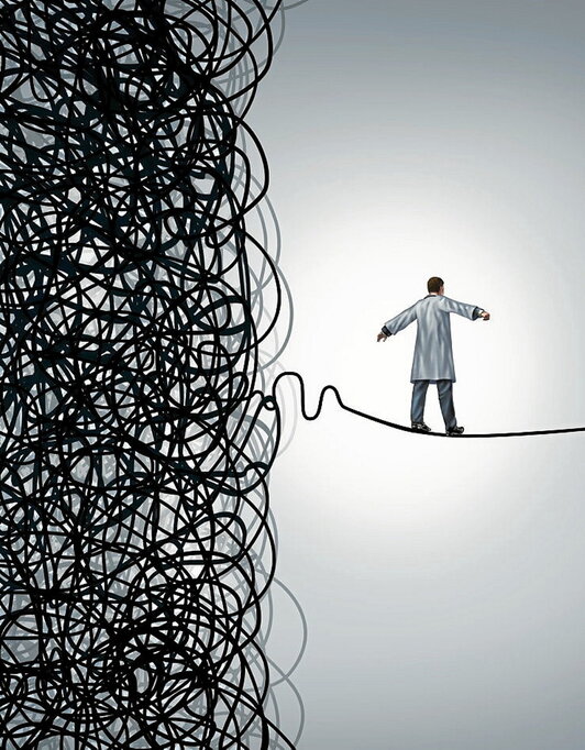 Oreka gara eta kaosa gara.