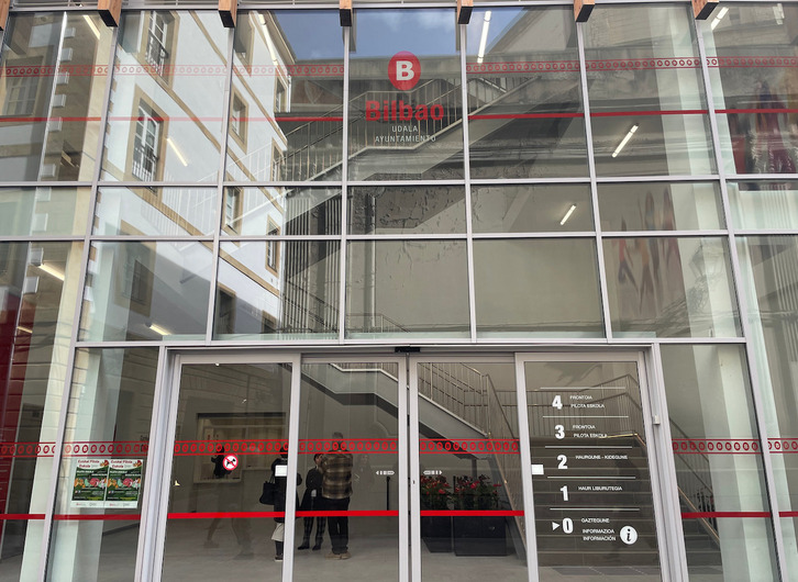 Centro municipal La Esperanza, en el Casco Viejo de Bilbo.