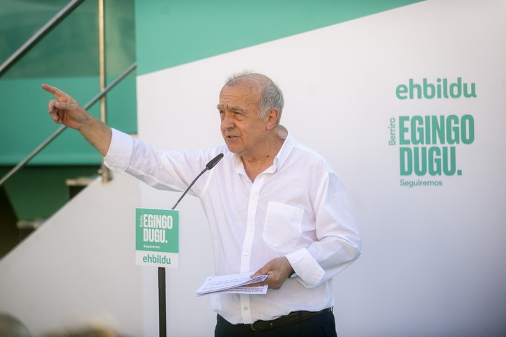 Iñaki Ruiz de Pinedo, diputado de EH Bildu en el Congreso español desde 2019, dejará en febrero su escaño.