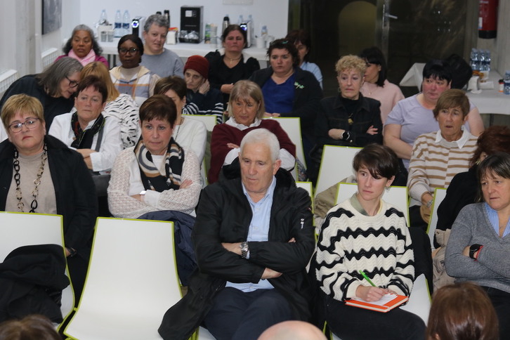 El encuentro de rederas vascas ha tenido lugar en Orio.