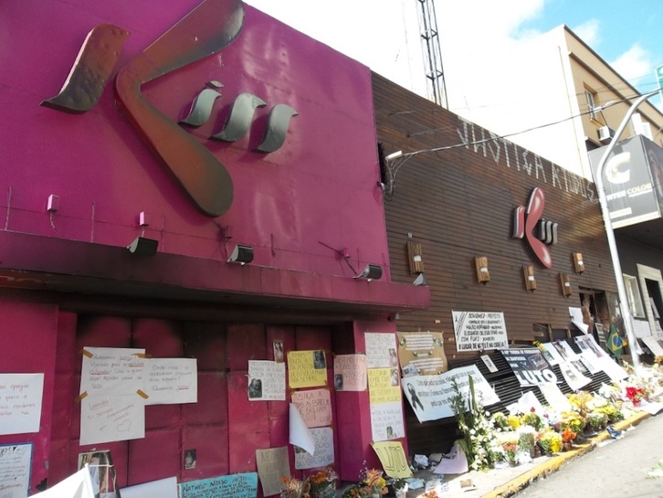 Kiss diskotekaren irudia.