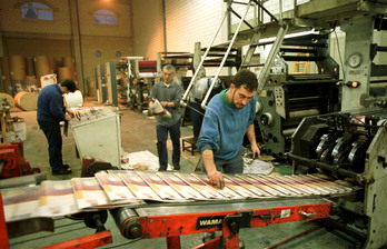 Usurbileko errotatiba, GARA argitaratzen hasi zena.