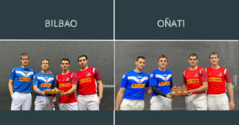 Bilbon eta Oñatin egin dituzte astearte honetan material aukeraketak.