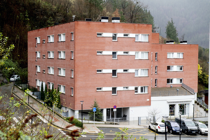 Residencia Abeletxe, en Ermua.