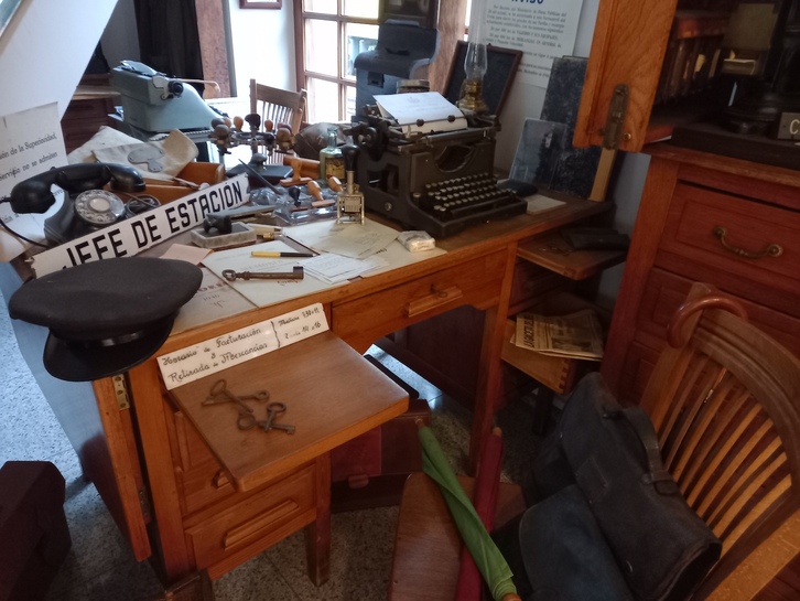 Museoaren erakusketaren irudia.