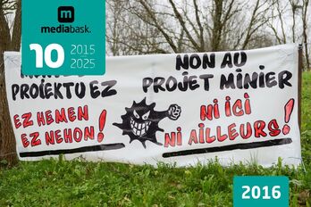 Les communes concernées par le projet de mines d'or se sont exprimés contre.