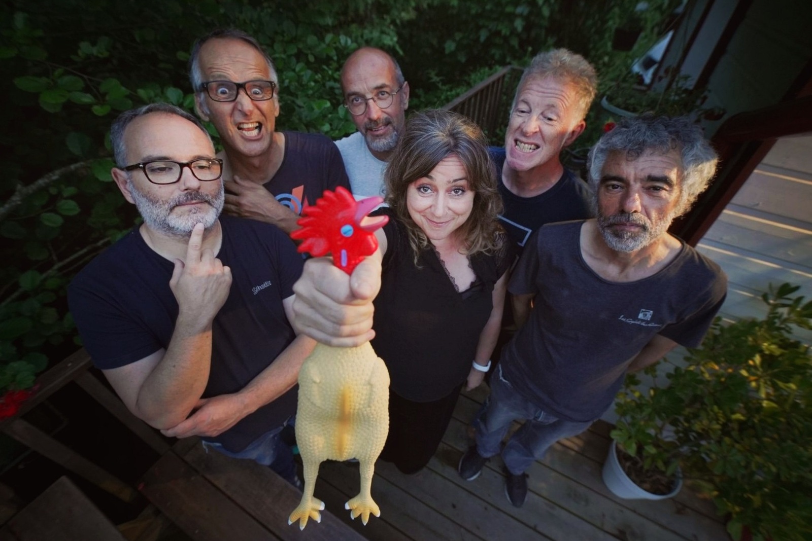 Foisis taldea osatzen duten musikariak.