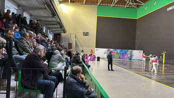 Amezketan jokatu zen azken jardunaldia.