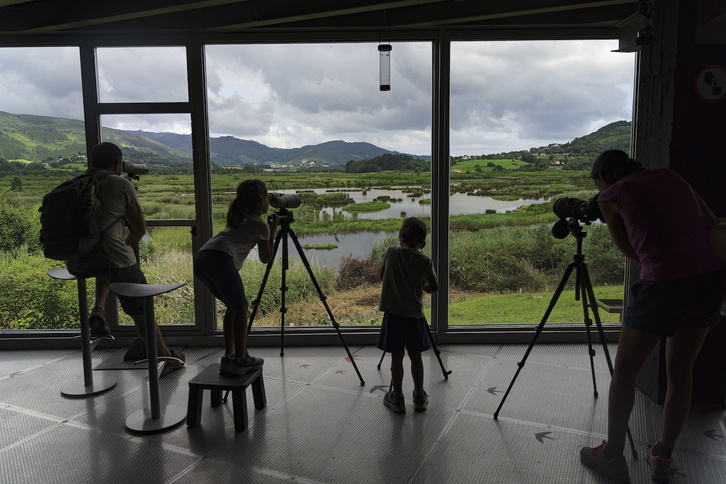 Jarduera bereziak egingo dira Urdaibai Bird Center gunean.