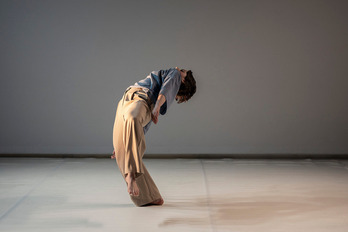 Matxalen Bilbao, en la obra ‘Hustu; elogio al vacío’.