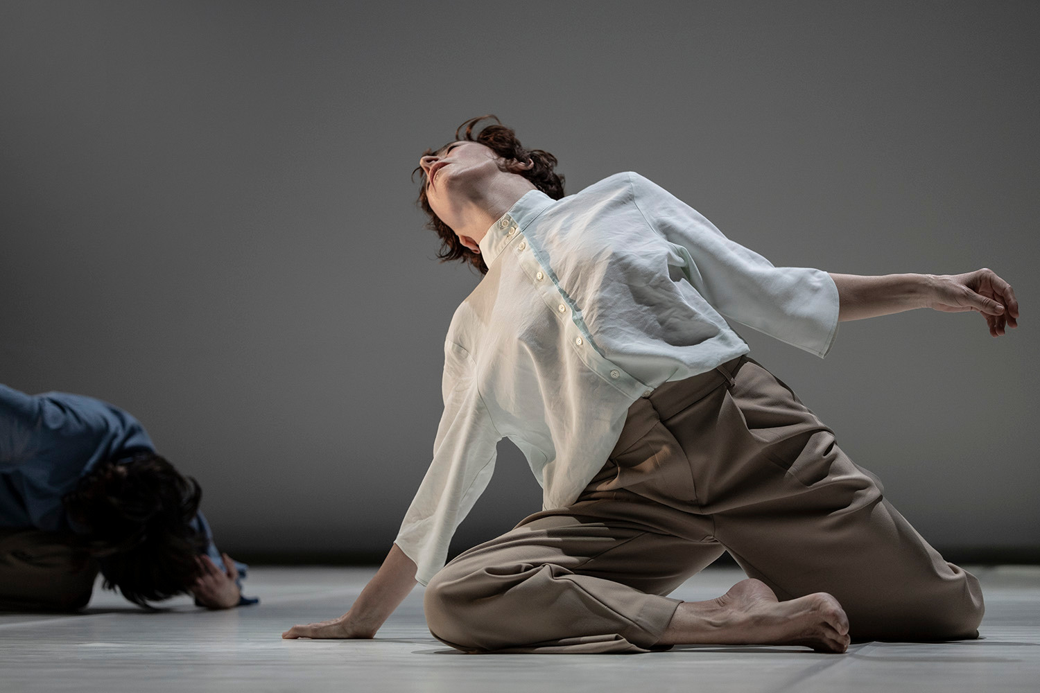 Matxalen Bilbao, junto a Natalia García Muro. (Jesús ROBISCO)