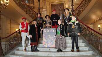 Donostiako udaletxean aurkeztu dute aurtengo Kaldereroen eta Inudeak eta Artzainen programa.