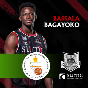 El joven Bassala Bagayoko, cedido a Zornotza.