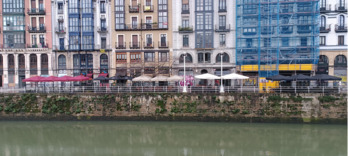 Terrazas que, según el denunciante, incumplen la Ley de Costas.