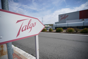 Talgoren Ribabellosako lantegia.