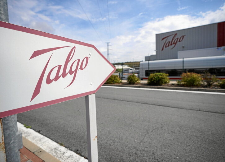 Planta de Talgo en la localidad de Ribabellosa.