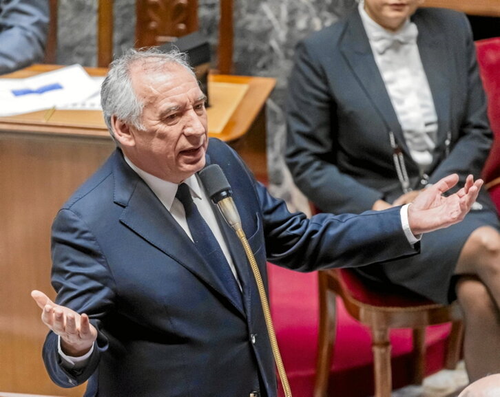El primer ministro francés, François Bayrou.