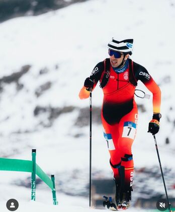 Iñigo Martinez de Albornoz, Boi Taüllen, Skimoko Munduko Kopan lehiatzen.