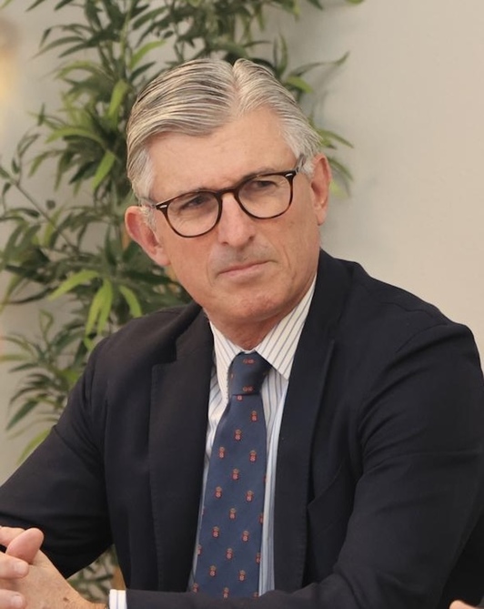 Igor del Busto, presidente de la Federación Vasca de Tenis.