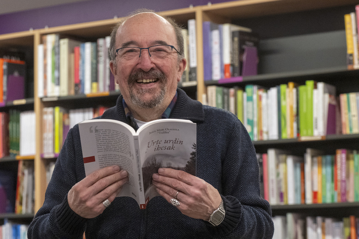 Jesus Mari Olaizola, ‘Txiliku’, liburua argitaratu berri.