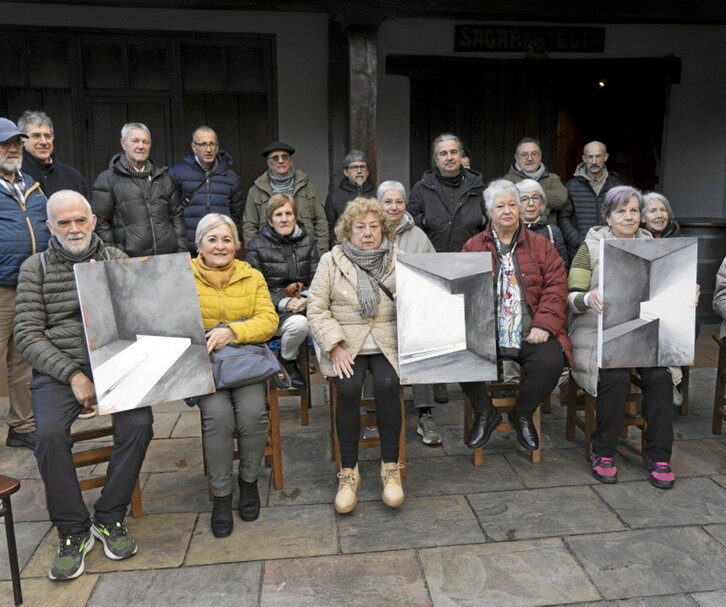 Astigarragan egindako agerraldia.