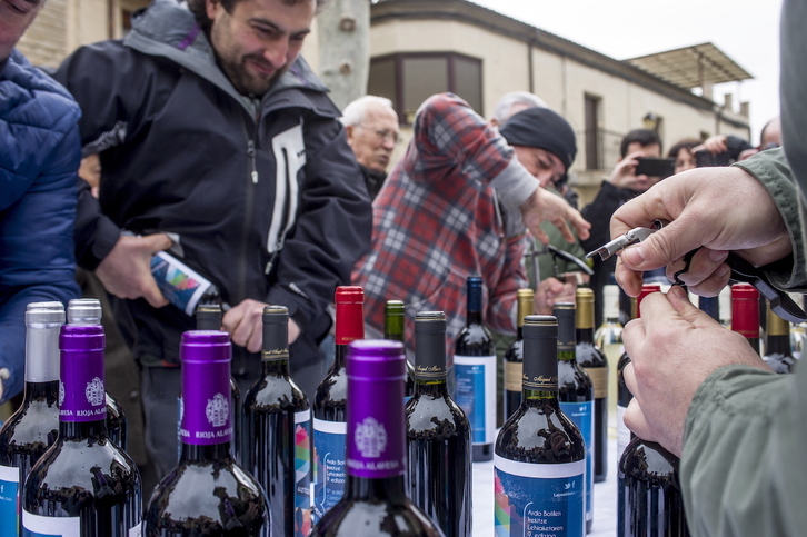 Imagen de archivo de un anterior Uztaberri Eguna.