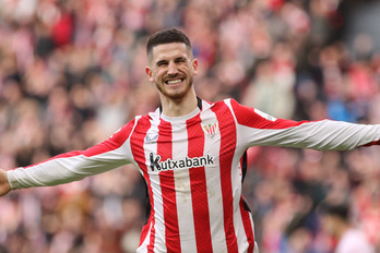 Sancet ha sido el MVP del partido con un hat-trick.