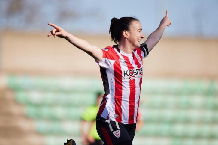 Denboraldiko lehen gola sartu du Azkonak Betisen aurkako garaipena bideratzeko.