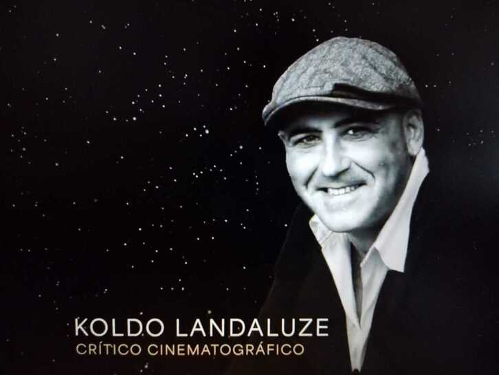 Koldo Landaluzeri aipamena, Goya sarien galan.