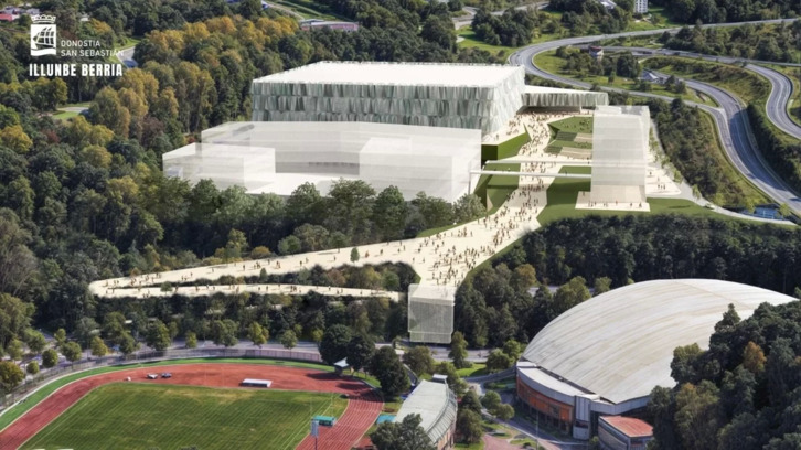 Imagen presentada por el Ayuntamiento de Donostia para Illunbe Berria.