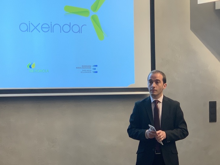 Aixeindar es un consorcio formado por el Ente Vasco de Energía (EVE) e Iberdrola.