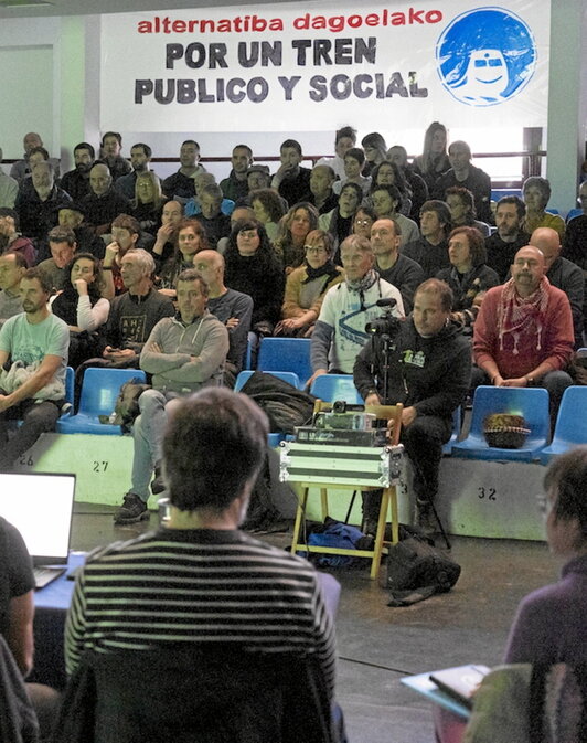 Altsasun duela urtebete egindako ekitaldia.