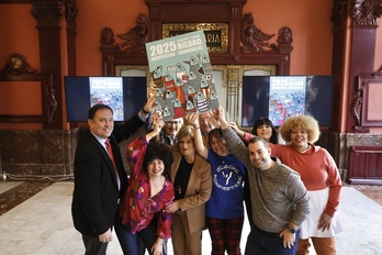 Bilboko Aratusteen irudiaren aurkezpena.