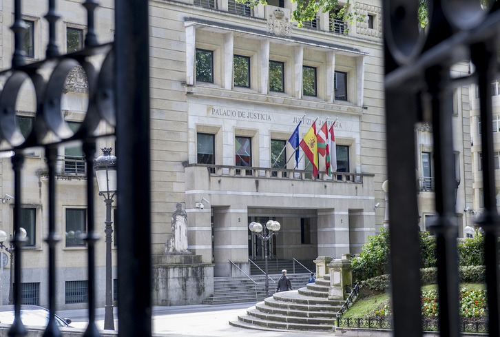 Sede del TSJPV, en Bilbo.